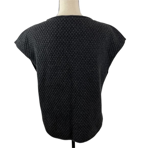 LAFAYETTE 148 NEW YORK 100% CASHMERE SLEEVELESS BOXY SWEATER TOP SIZE P US 0/2 - Picture 7 of 10